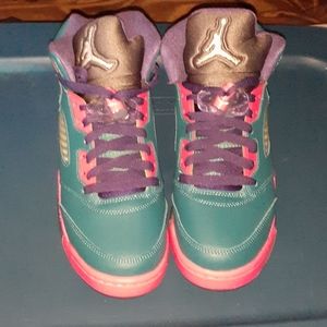 Jordan retro 5 Tropical Teal